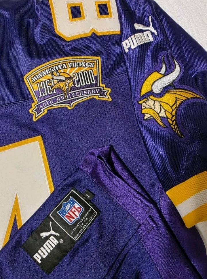 1961 - 2000 Minnesota Vikings 40th Anniversary Patch for Authentic Jersey