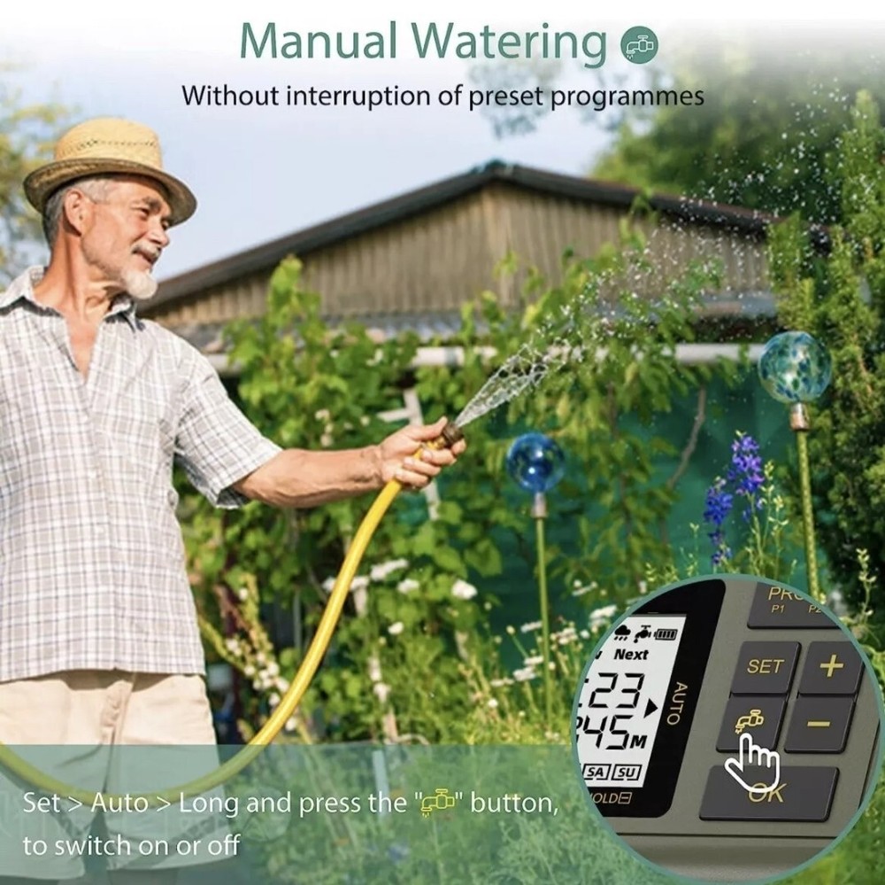 Diivoo Automatic water timer It Is BLUE