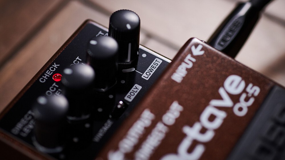 Boss OC-5 Octave w/ Instrument Cable