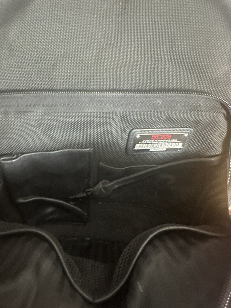Tumi Ballistic Nylon/Leather Backpack 43042D3