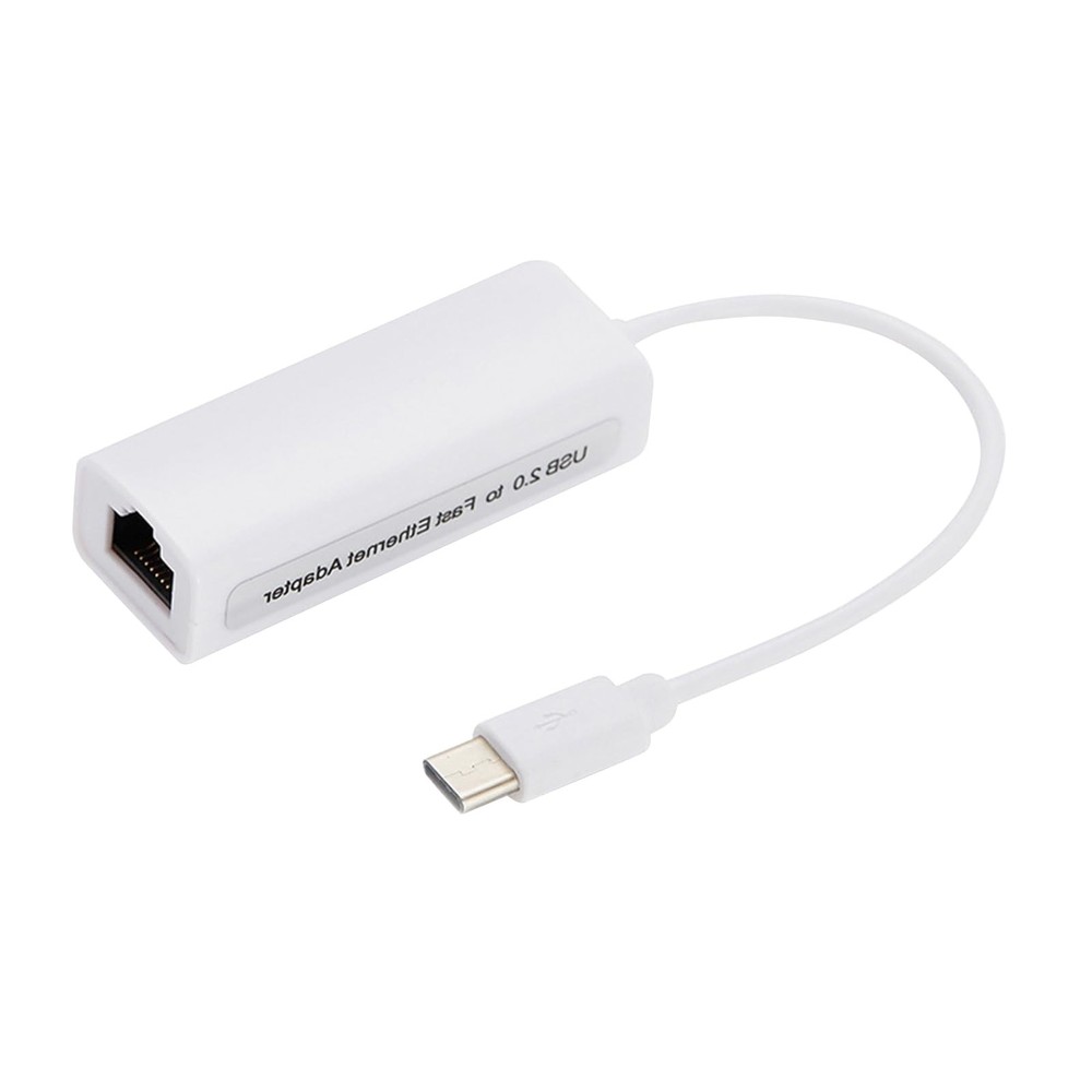 USB-C to Ethernet Adapter, High-Speed Network for Type-C Devices, Compatible ...
