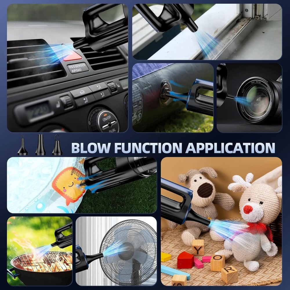 Ultra-Lightweight Cordless Vacuum Cleaner - 18000Pa with Fast Charging Function