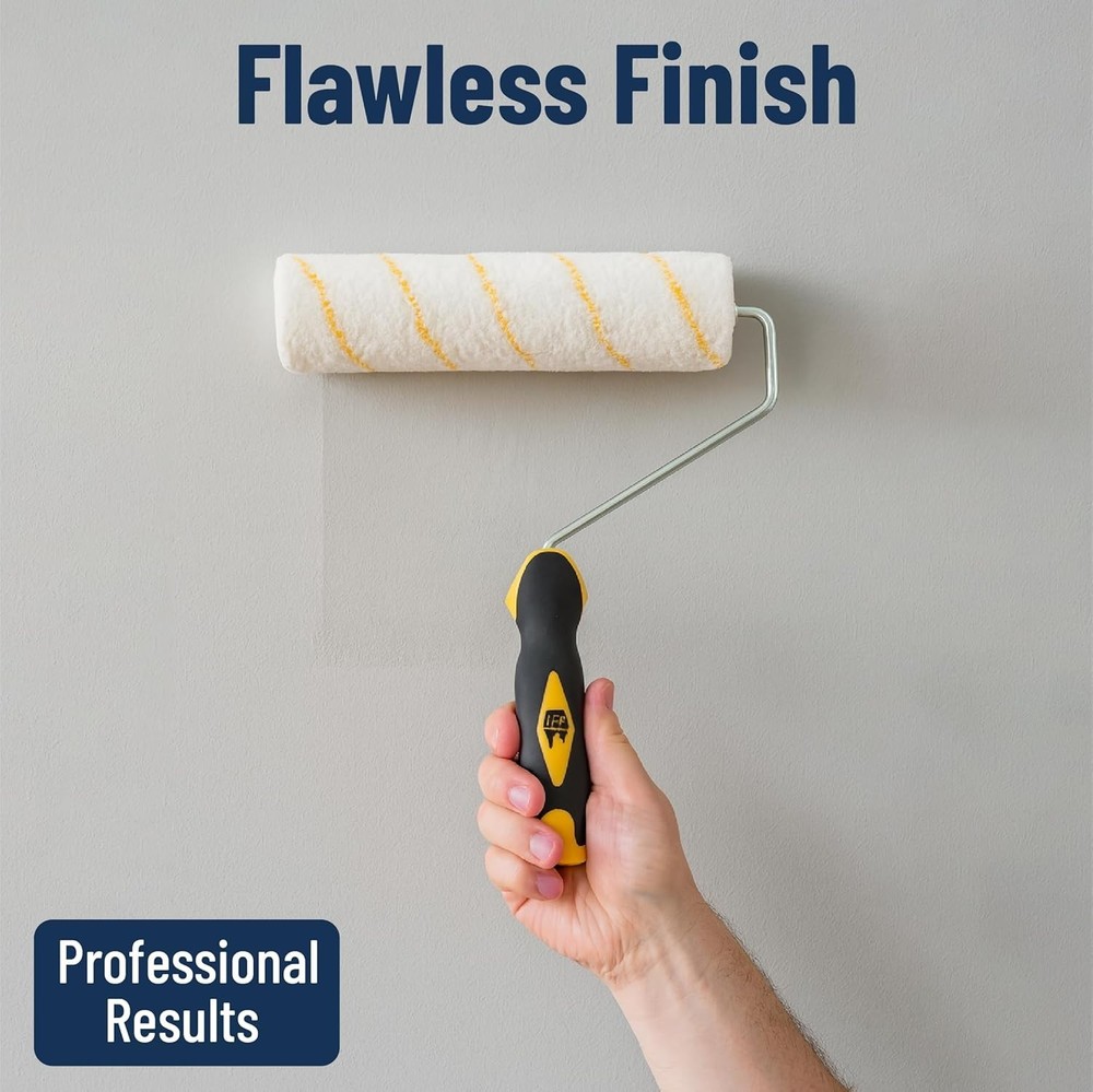 Paint Tray Set, Paint Rollers, Paint Brushes for Wall, Tray, Roller Brush, 11...