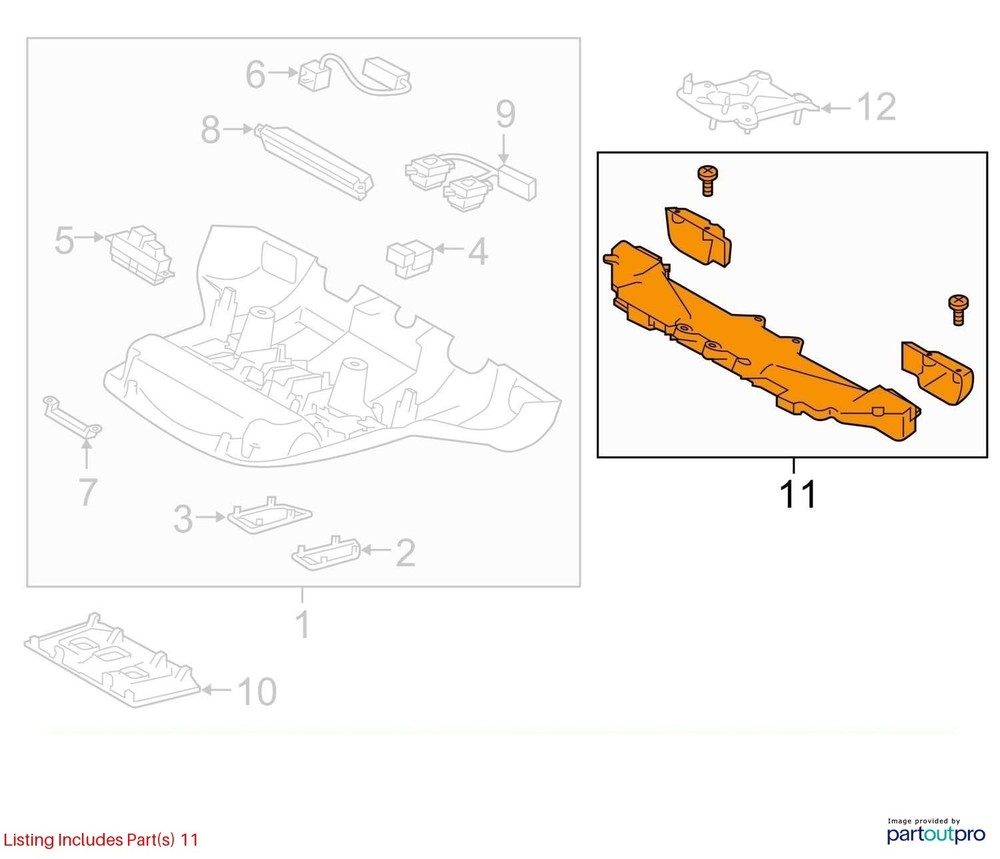 Camera/Projector Camera Windshield Mounted Eye Sight Fits 19 FORESTER 10322129