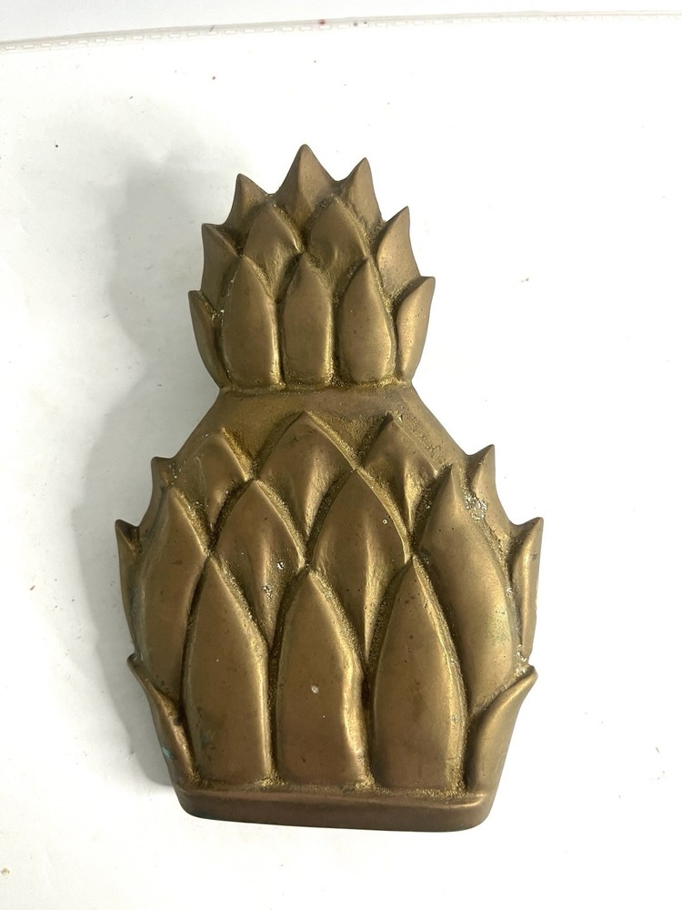 Vintage Solid Brass Pineapple Door Knocker Decor
