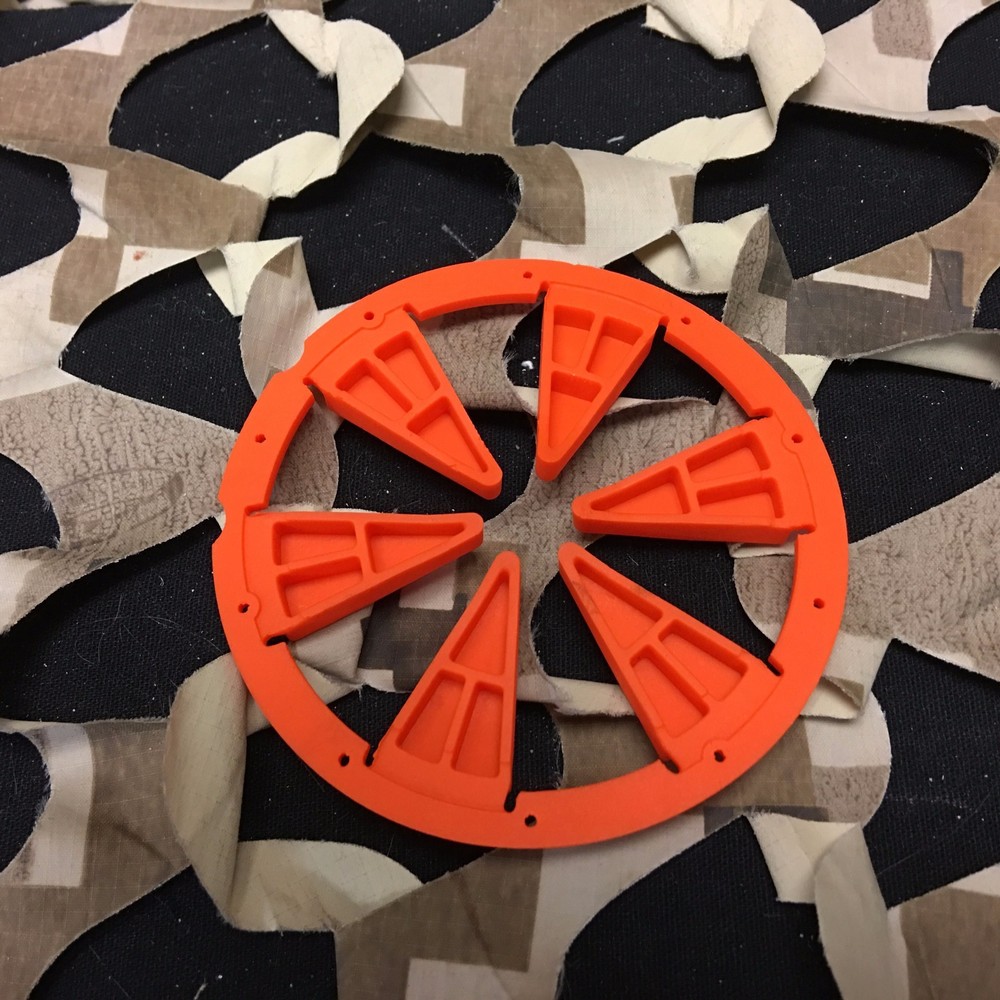 NEW Exalt Rotor Feed Gate - Orange