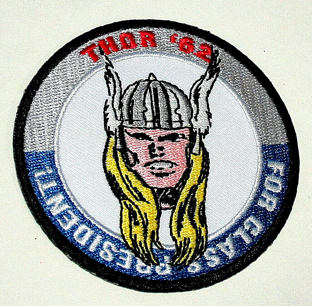 Official Marvel Comics Thor For Class President Iron-On Cloth Jacket Patch New