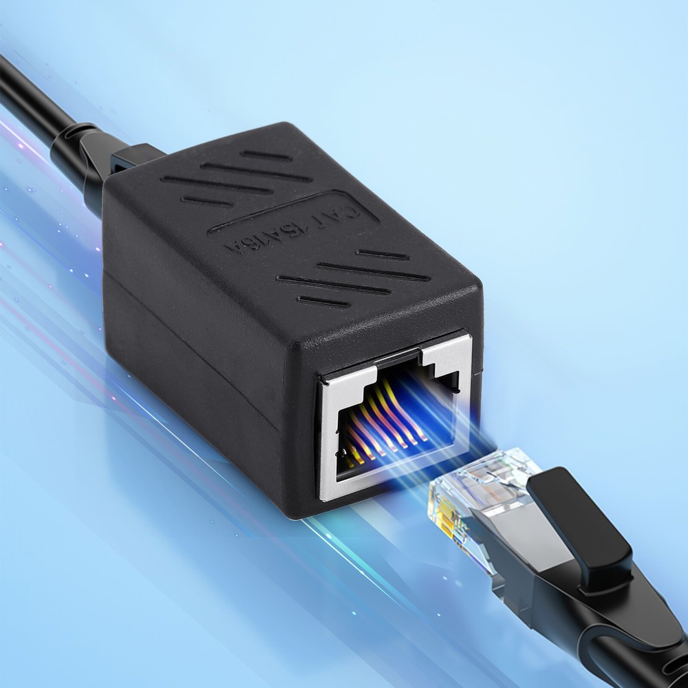 RJ45 Inline Coupler Cat7 Cat6 Cat5e Cat5 Ethernet LAN Network Cable Adapter LOT