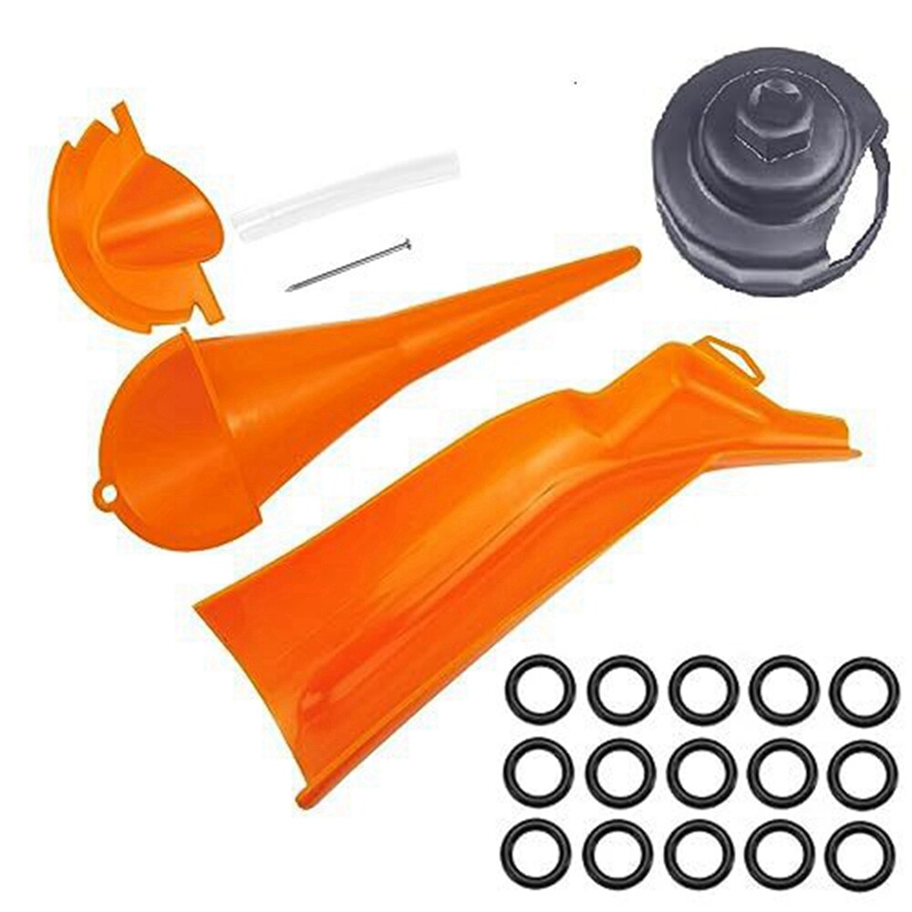 Oil Change Kit Tool for Harley Filter Wrench Funnels Set Drain Plug O-Ring