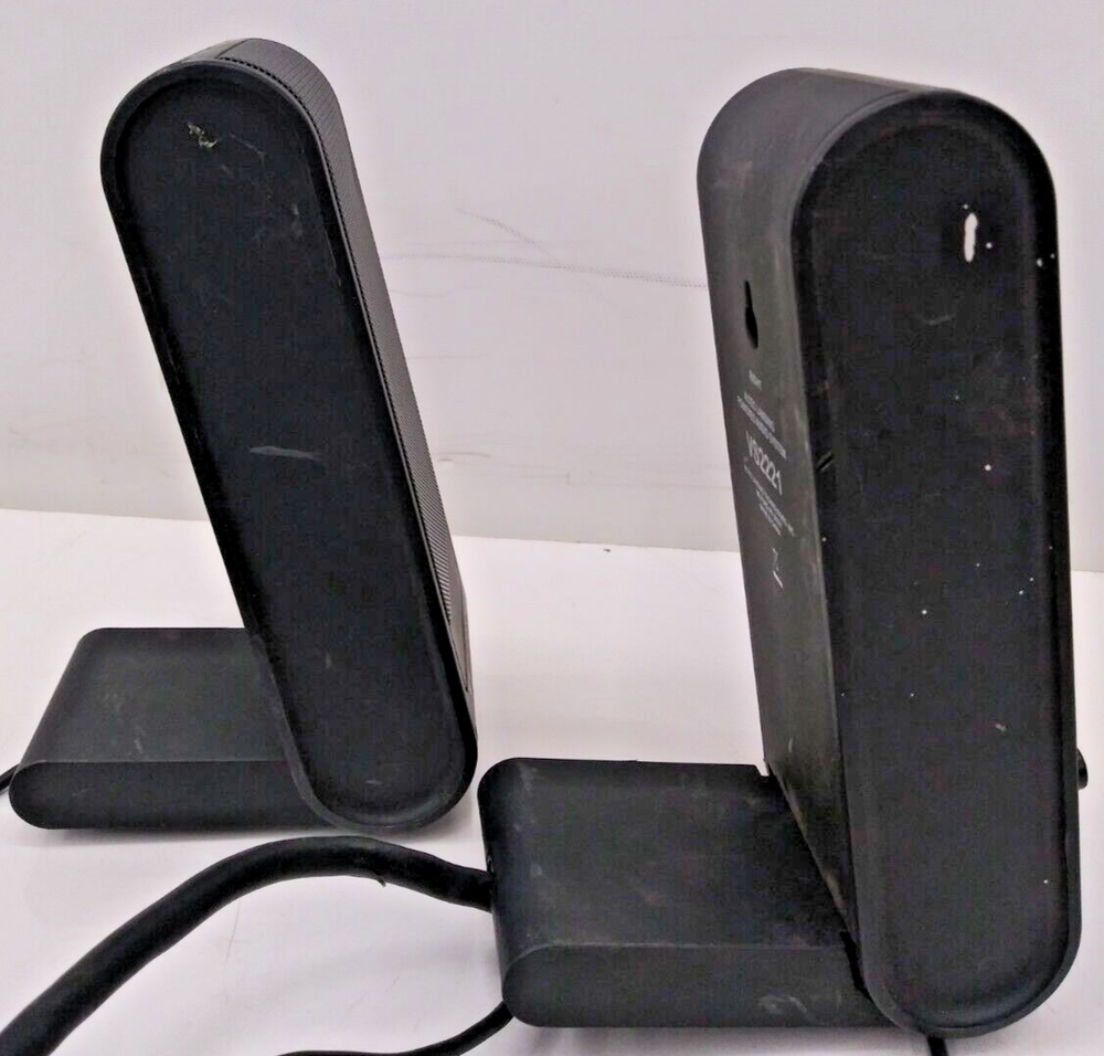 ALTEC LANSING VS2221 POWERED AUDIO SYSTEM LEFT RIGHT SPEAKERS ONLY