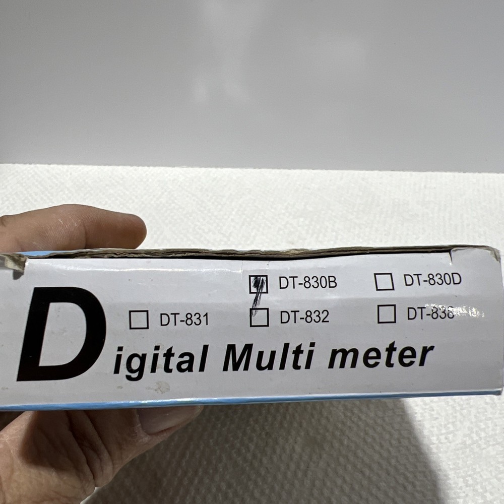 830 Digital Multi Meter Tester Color Yellow B2