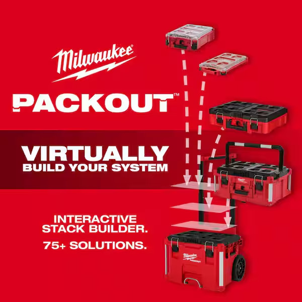 PACKOUT 5-Compartment Small Parts Organizer (2-Pack)