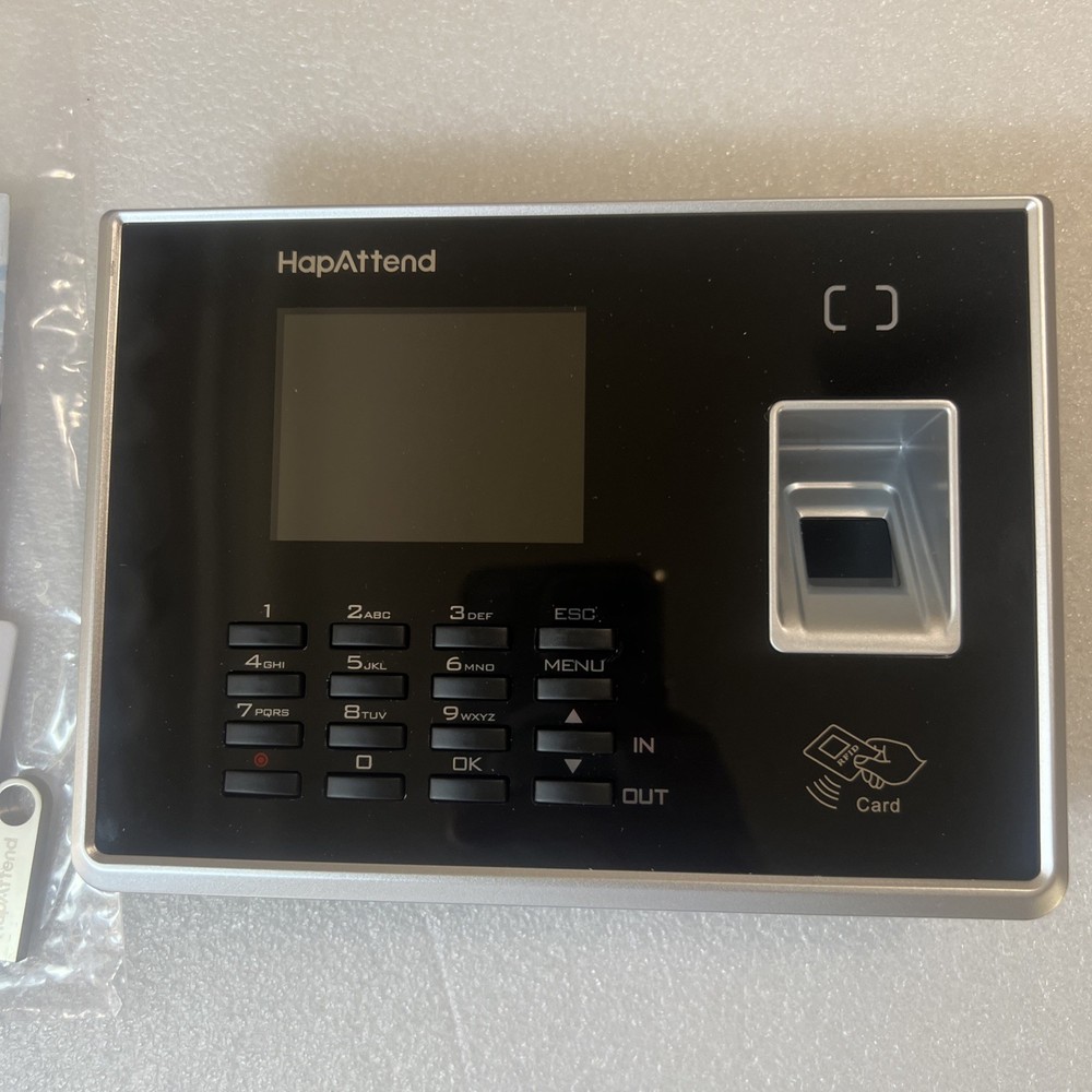HapAttend Time Clock Fingerprint Time Clock Employees RFID Attendance S1 E3