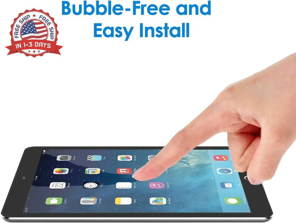JETech Screen Protector for iPad (9.7-Inch, 2018/2017 Model, 6th/5th Generation)