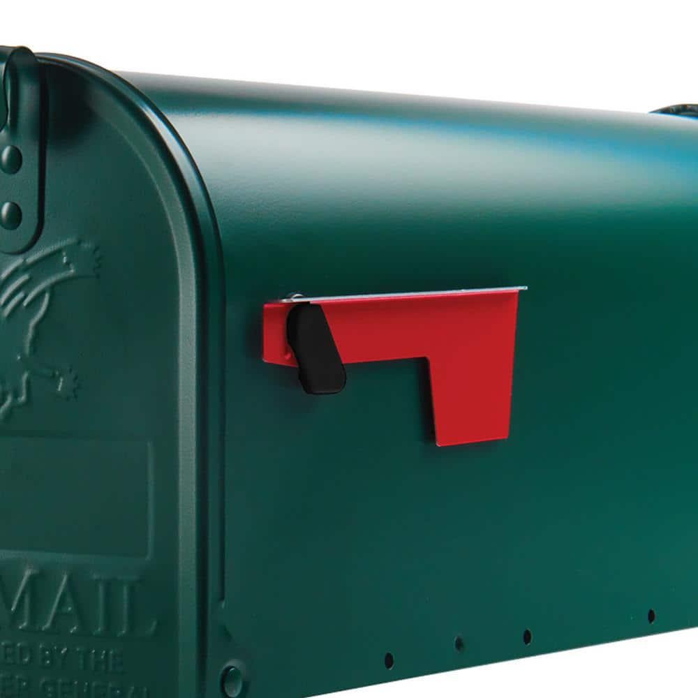 Replacement Aluminium Mailbox Flag Kit Red