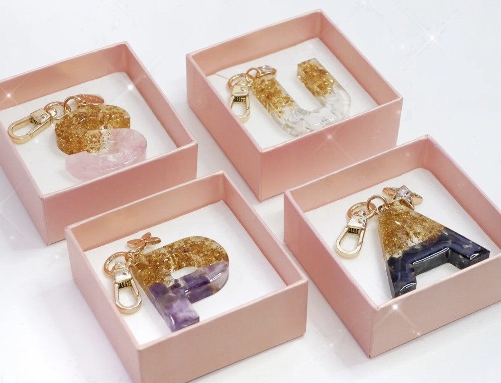 Personalized Letter key chains A To B