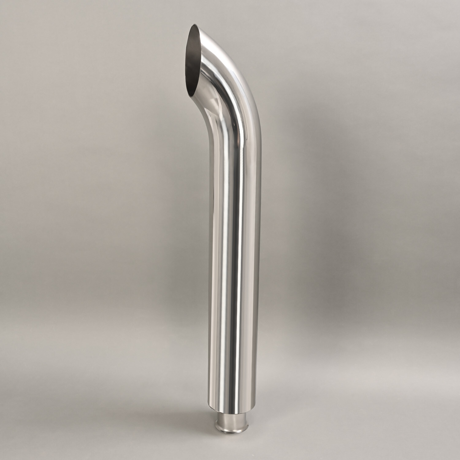 1 X Silvery Polishing Exhaust Pipe For John Deere 3010 3020 4010 4020 Tractor