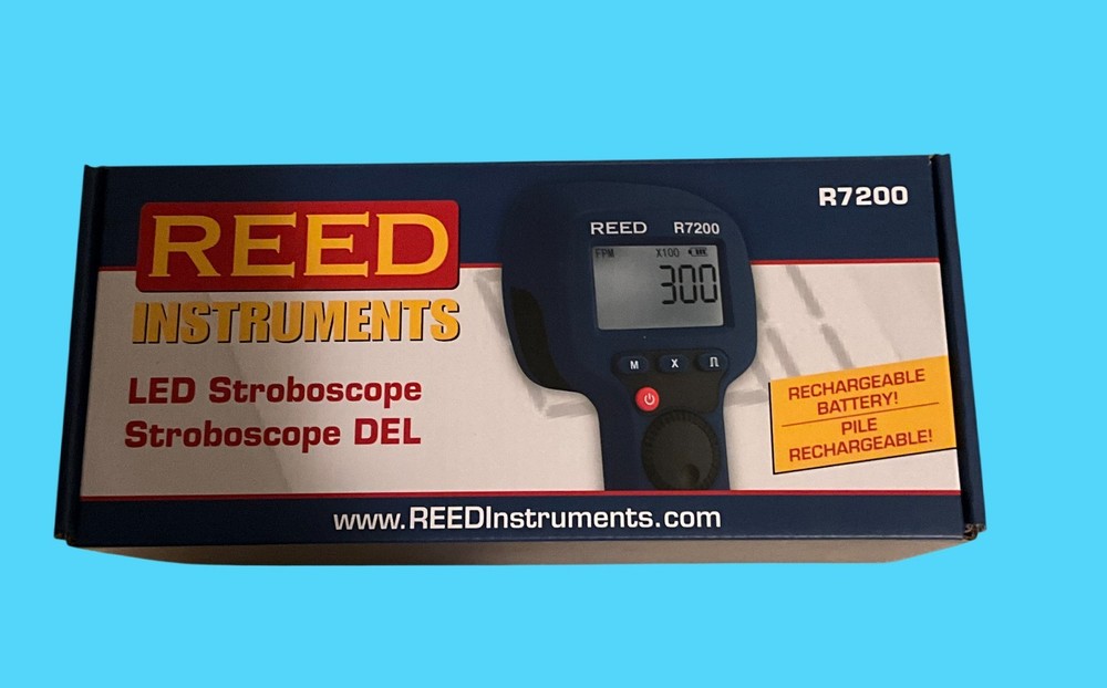 REED Instruments R7200 LED Stroboscope DEL