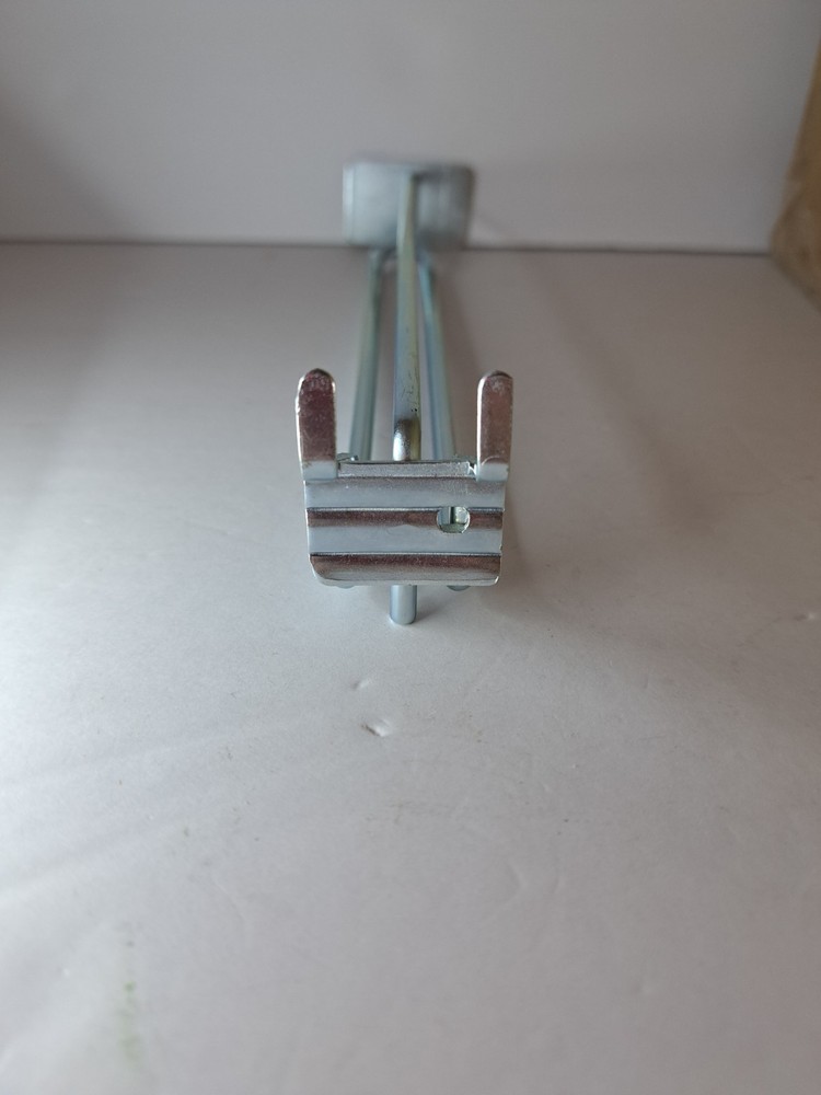 (50 Pk) Peg Hook Scanner With Loop Hanger 8" Galvanized For Peg Board & Slatwall