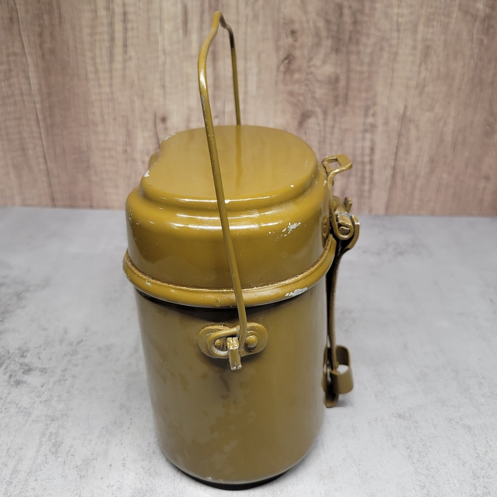 Vintage Soviet Union Mess Kit Lunch Box 1981