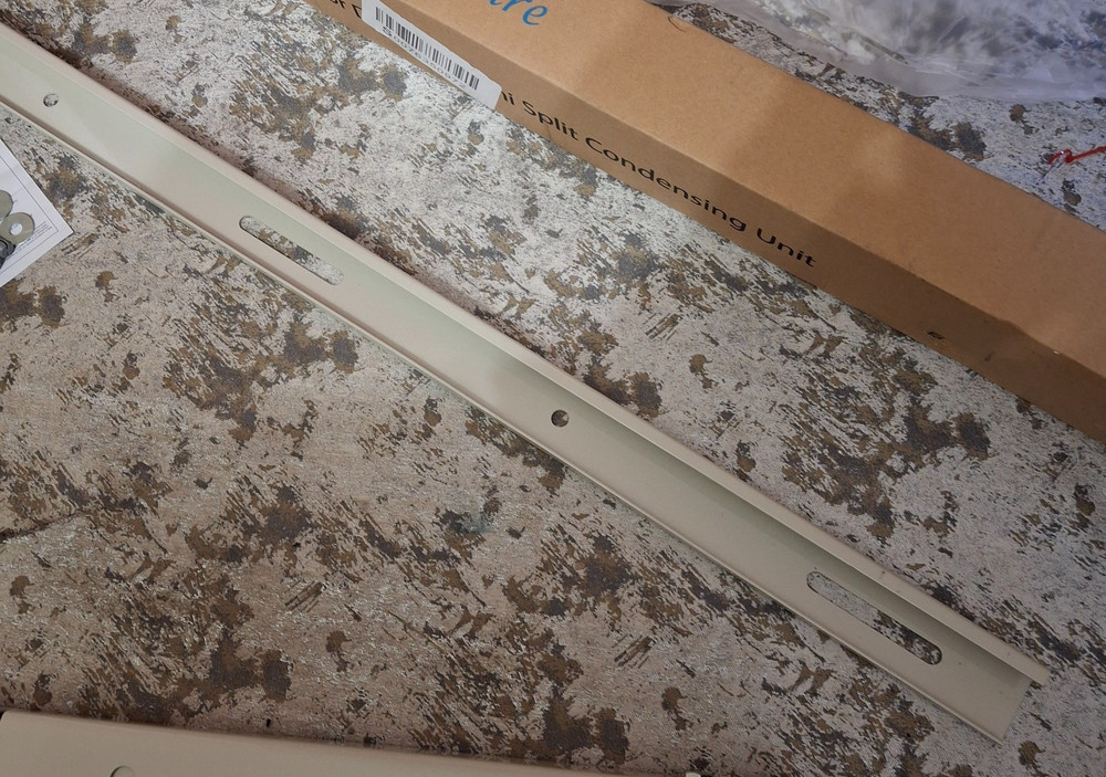 Ductless Air Wall-Mounted Bracket for Mini Split Condensing A/C Unit Support