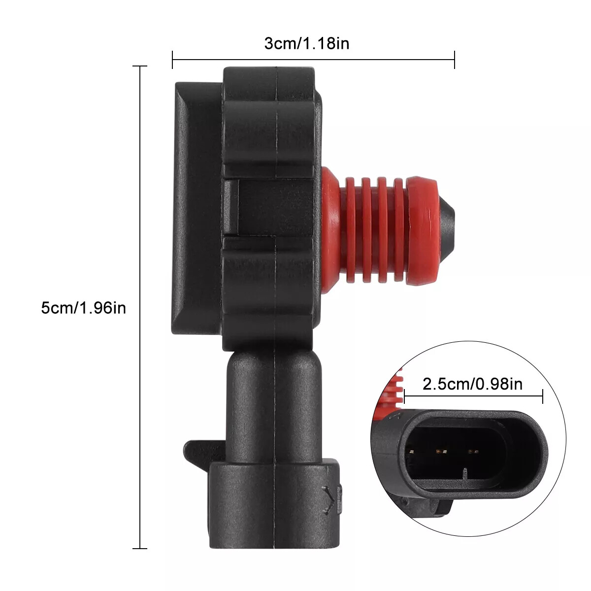 Genuine OEM MAP SENSOR LS1 4.8 5.3 6.0 MANIFOLD AIR PRESSURE 09359409 16249939