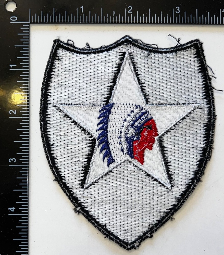Cold War 1980s US Army 2nd Infantry Division Patch