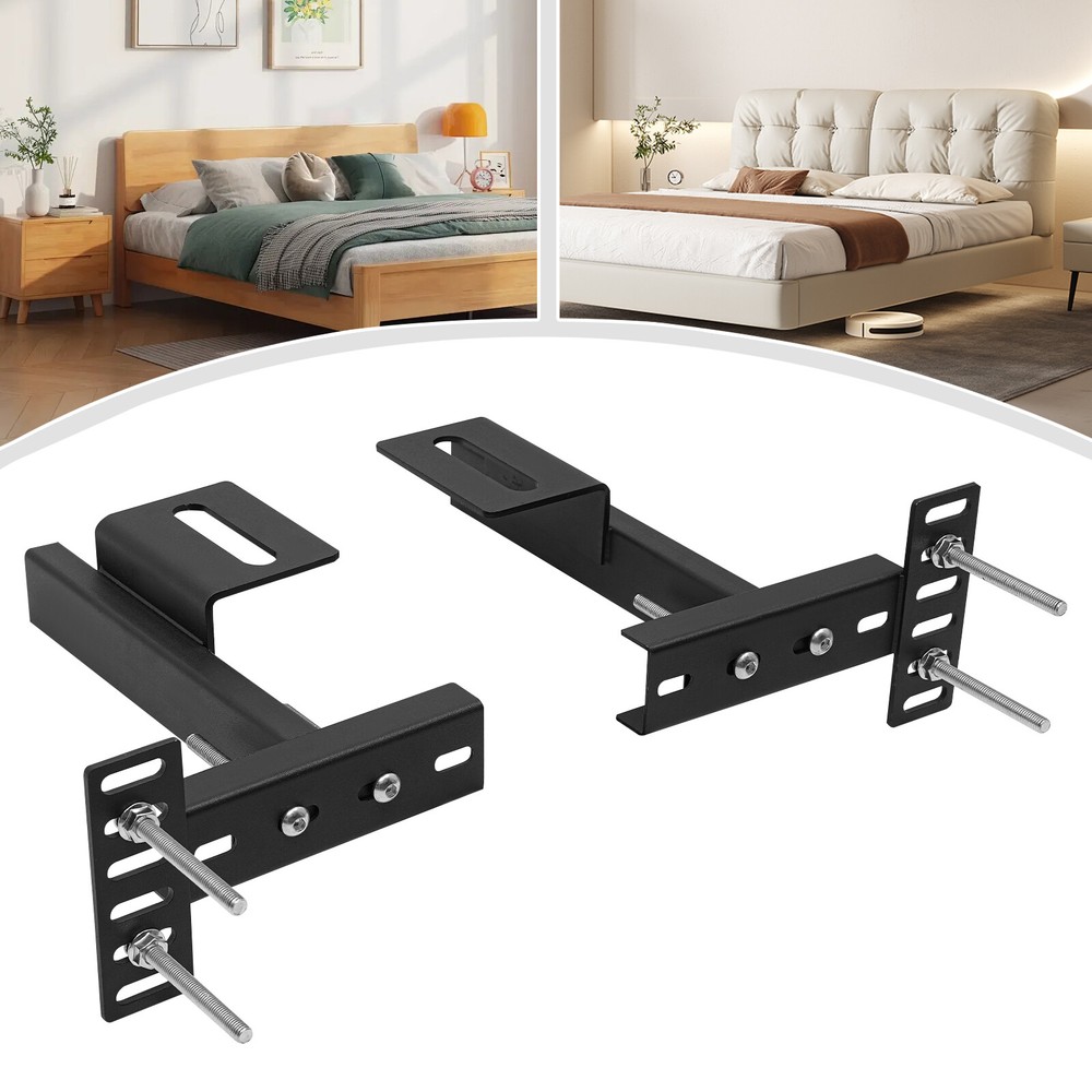 Adjustable Base Headboard Brackets, for Adjustable Bed Frame Fits King-size Bed