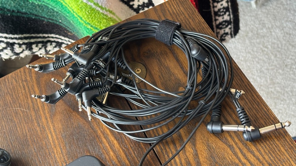 Yamaha DTX430K Electronic Drum Controller Module + Power Supply & Patch Cables