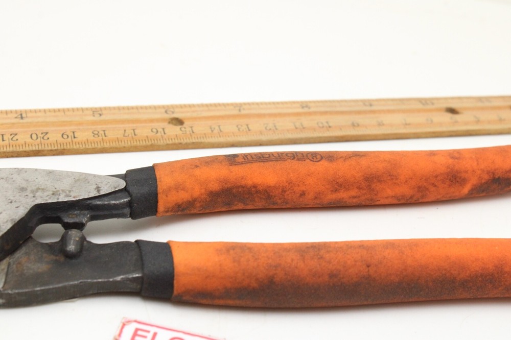 Pittsburgh Tools Leverage Cable Cutter Comfort Grip Handle 9.5” Long