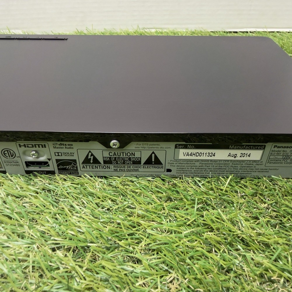 Panasonic Blu-Ray/DVD Player DMP-BD901 w/ Remote