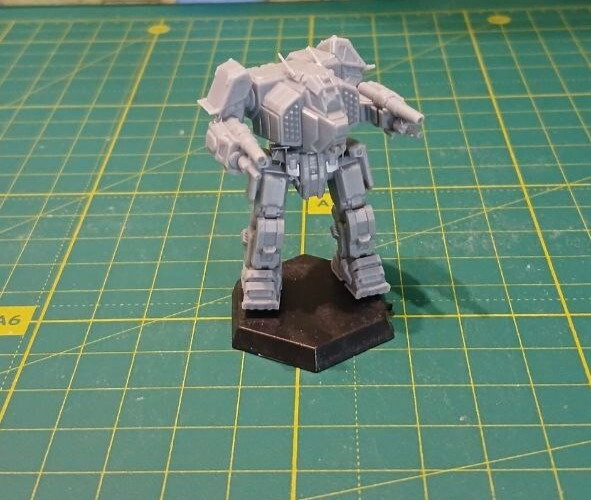 Woodsman, battletech game miniature