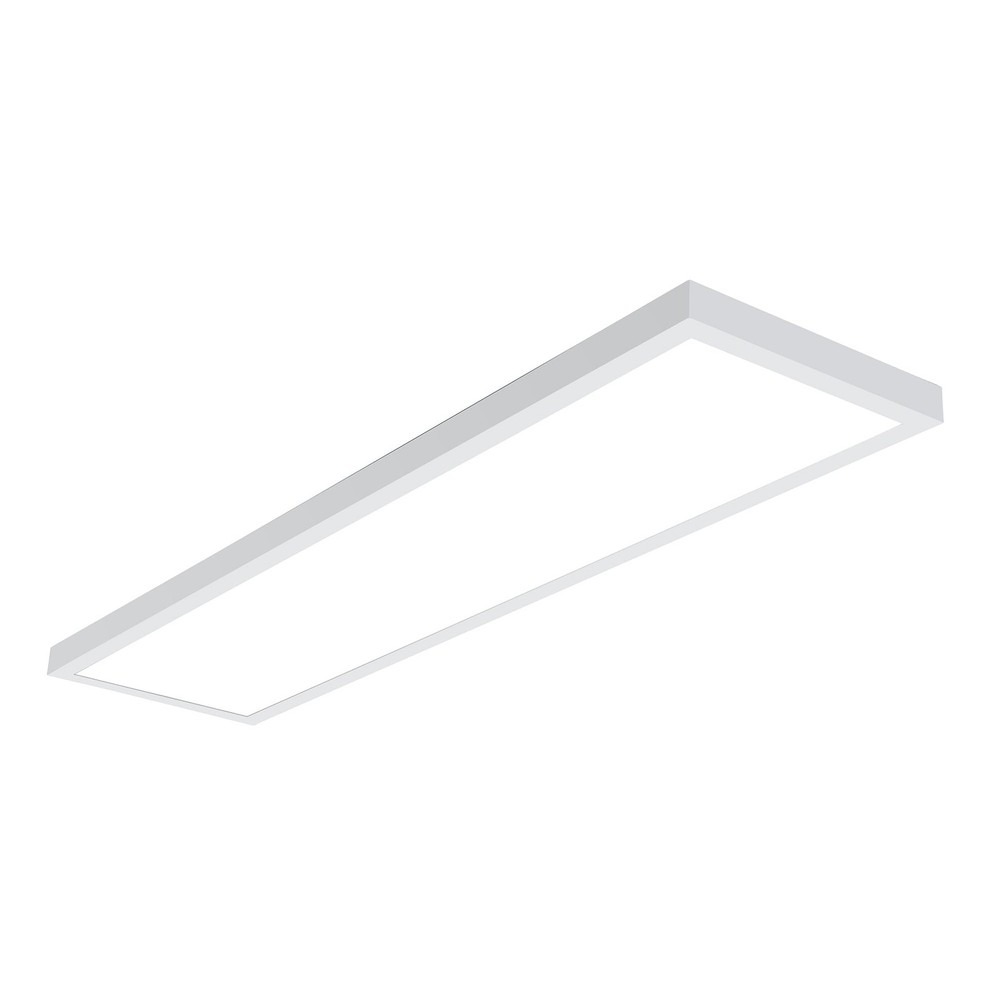 MMS Multi-Mount 1x4 Panel Ceiling Light with 3 CCT and Lumen Select, 0-10V Di...