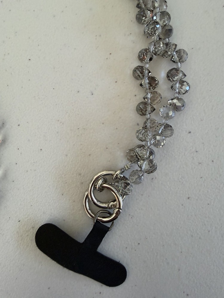 Beaded Crossbody Cellphone Lanyard With Tether