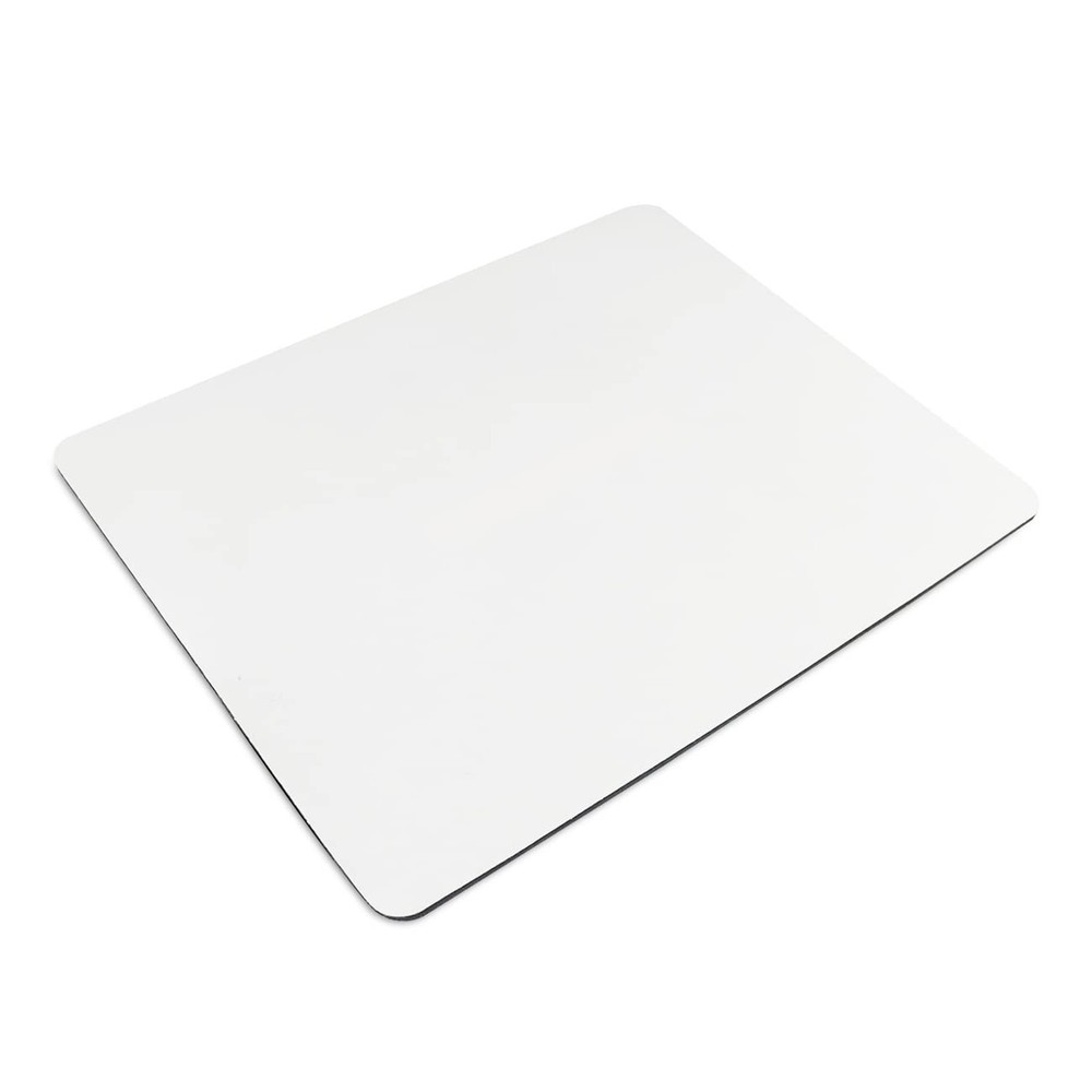 Leather Mouse pad Soft White Mouse Pad with Lychee Pattern Comfortable Surfac...