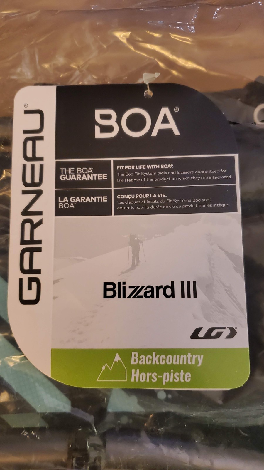 Louis Garneau Women's Blizzard III 822 Snowshoes, BOA, Navy (Users 80-160lbs)