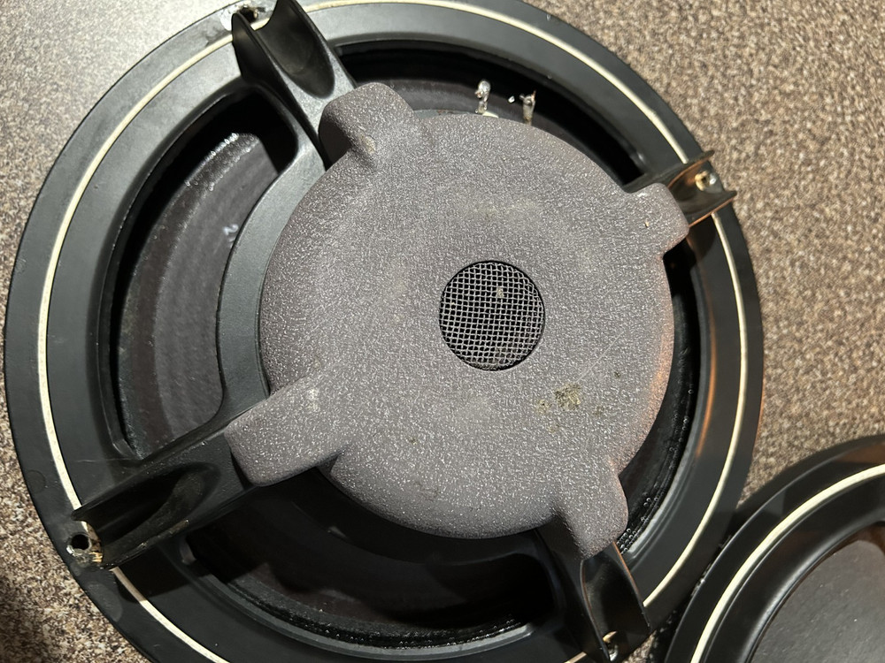 Vintage pair JBL D123 Full Range 8 ohm Speakers - Working