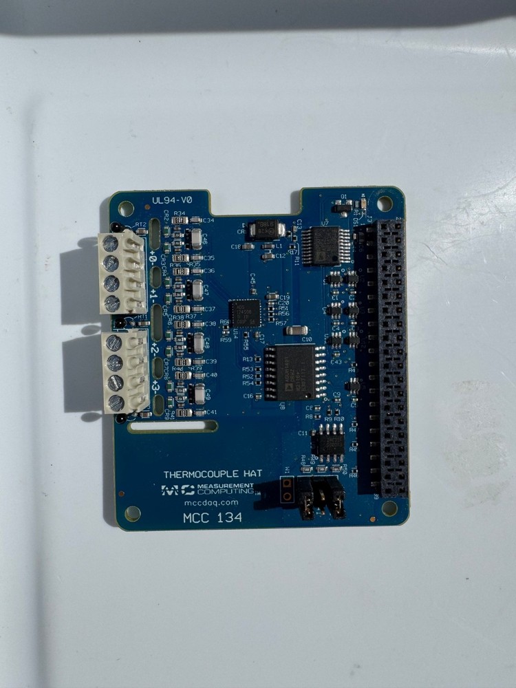 MCC 134 MC measurement Computing Thermocouple DAQ HAT for Raspberry Pi®
