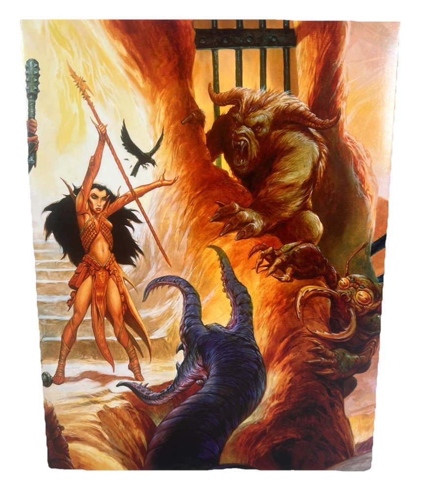 Dungeons & Dragons 3rd edition DUNGEON MASTER SCREEN 4-panel gm screen CM4241