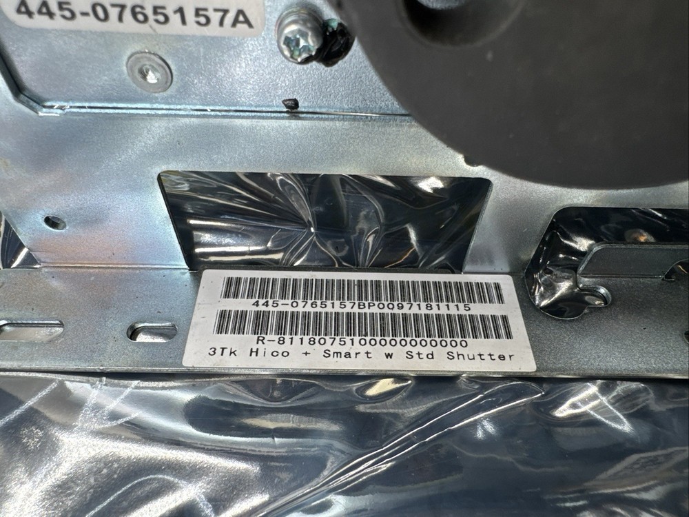 NCR Motorized Card Reader Track2 + w Std Shutter Model No 445-0765157A