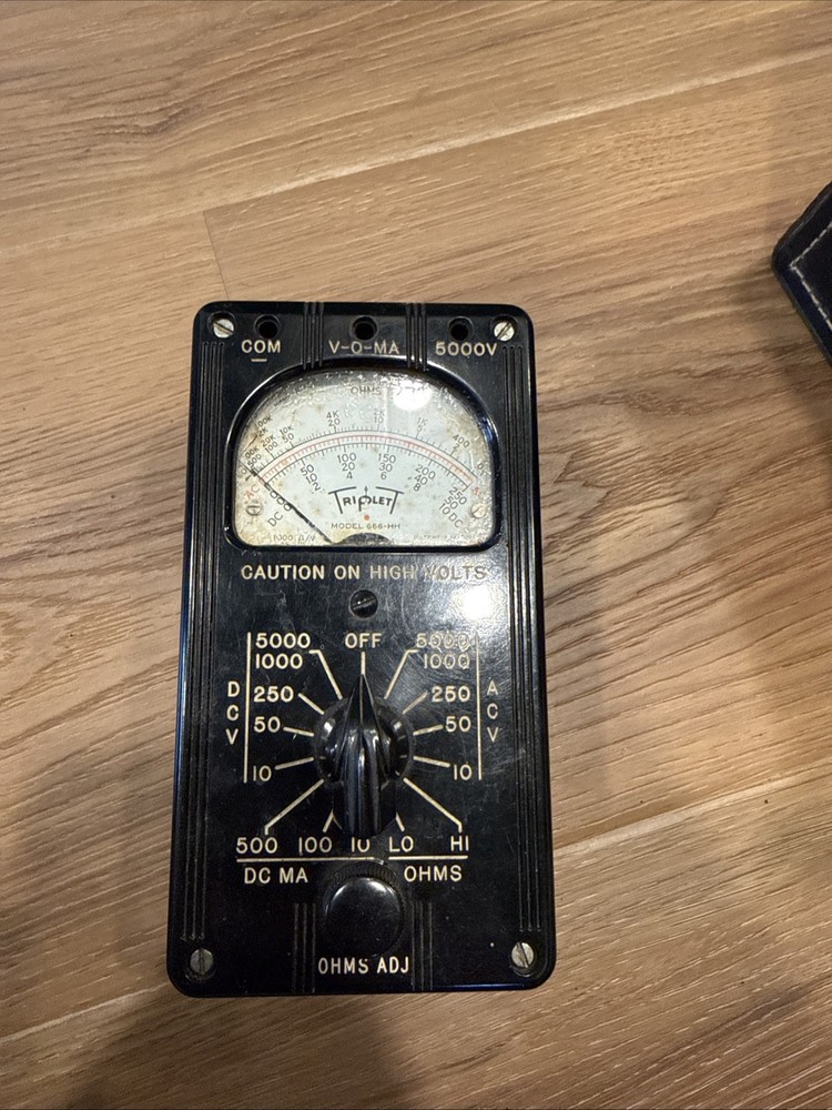 Antique Voltmeter Triplett Model 666-HH