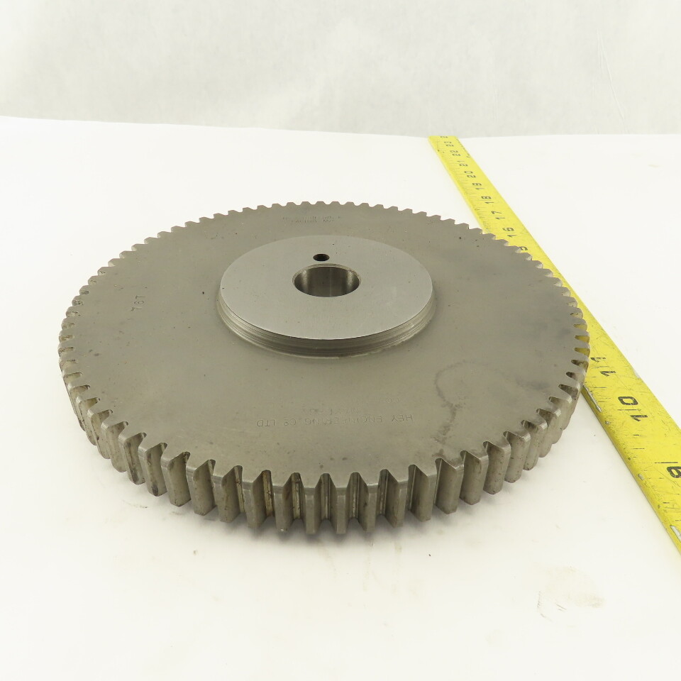 Hey Engineering 76 Tooth Gear For No. 3 Drilling And Facing Machine