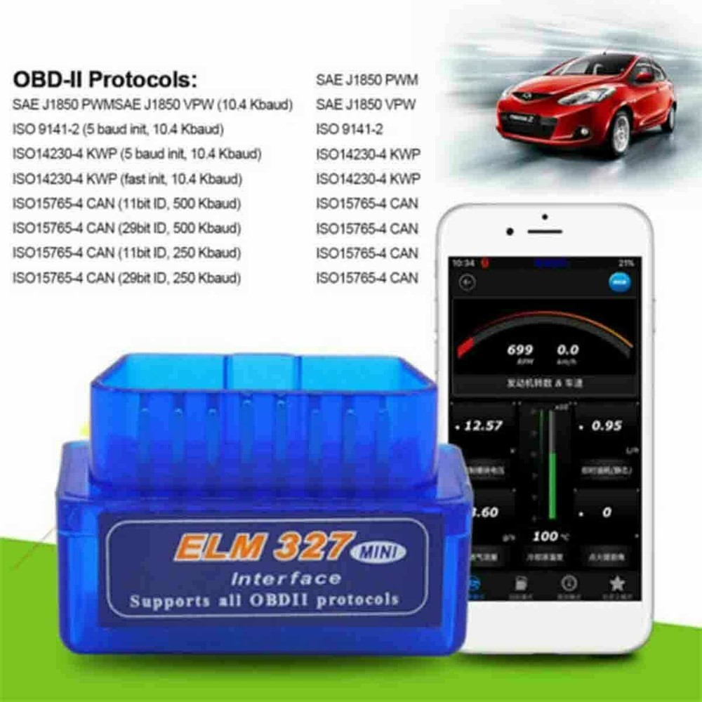 ELM327 Torque_Pro Bluetooth OBD2 OBDII Adapter Customize and Service