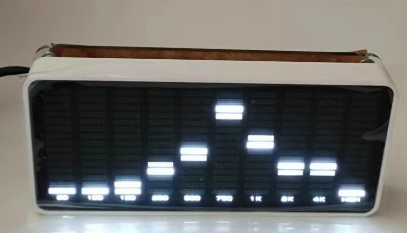 Sound Control & Wired Input Music Spectrum Rhythm Display Audio Level VU Meter