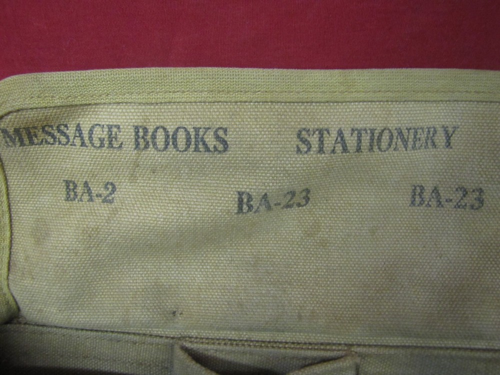 Antique Original WWI Messenger Bag
