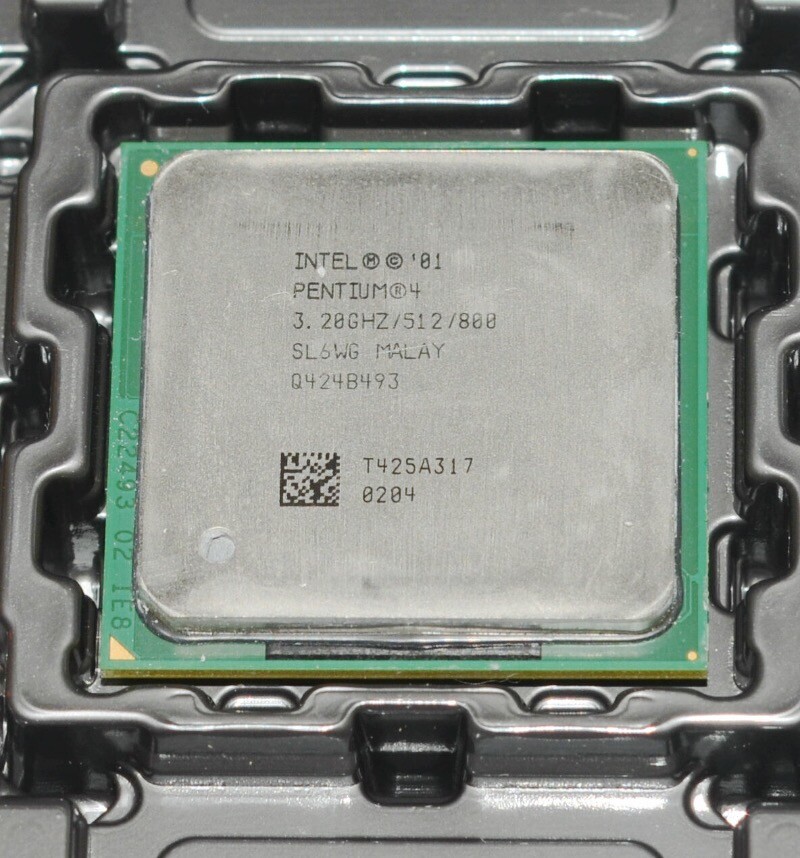 Intel Pentium 4 HT 3.2 GHz 800 512 CPU Processor socket 478 SL6WG