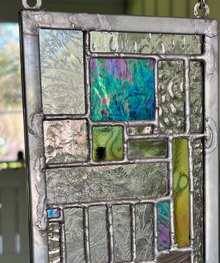 stained glass panel window