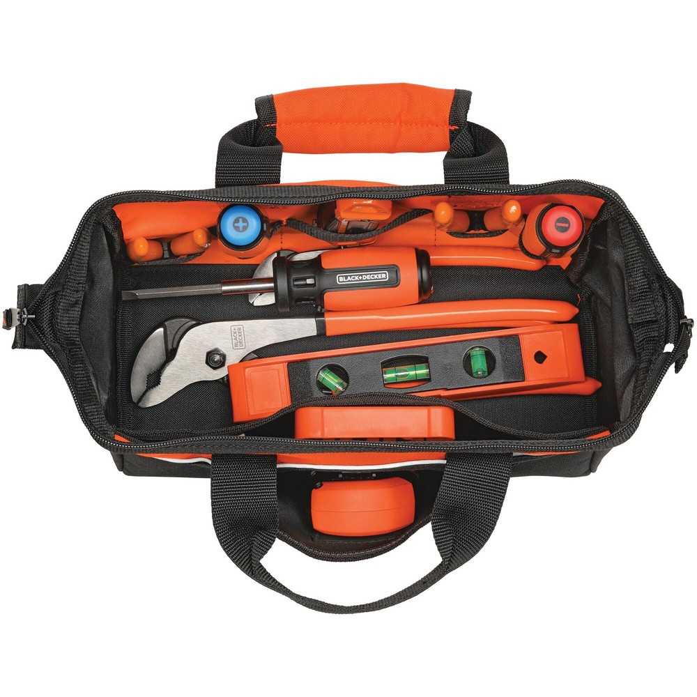 BLACK+DECKER Tool Bag, 12-Inch - BDST500001APB