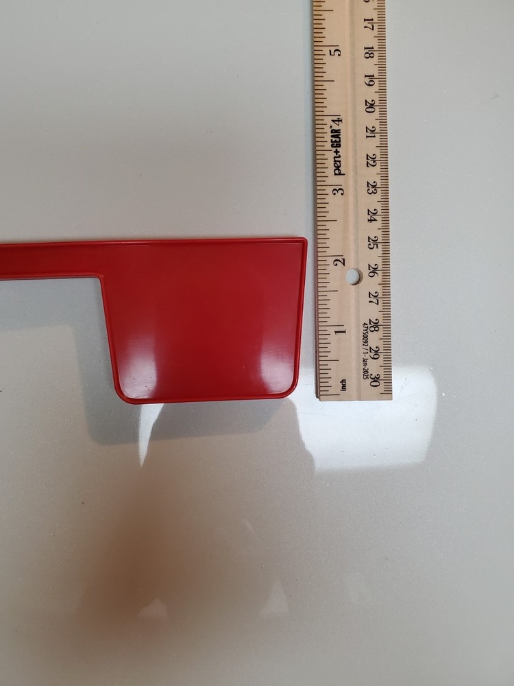 Durable Red Plastic Flag Replacement For Missing Broken Mailbox New MB515 MB505