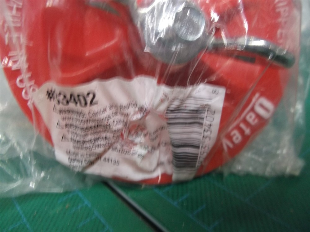 33402 Gripper 3 in. Plastic Mechanical Test Plug